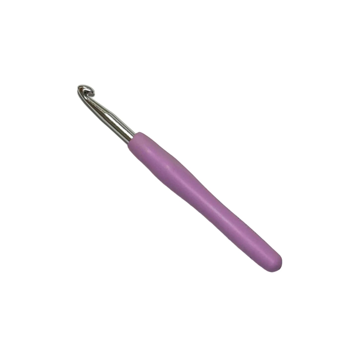 6.5mm Ergonomic Silicone Handle Aluminium Crochet Hook HeyBou