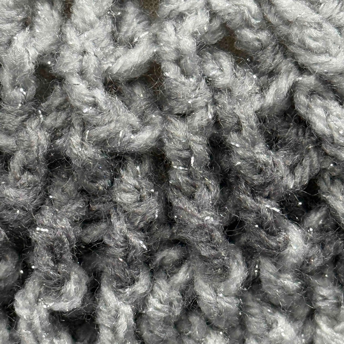 Greys Sparkle Moss Rib XL Adult Beanie 56-71cm H 21cm HeyBou - Made by Lisa