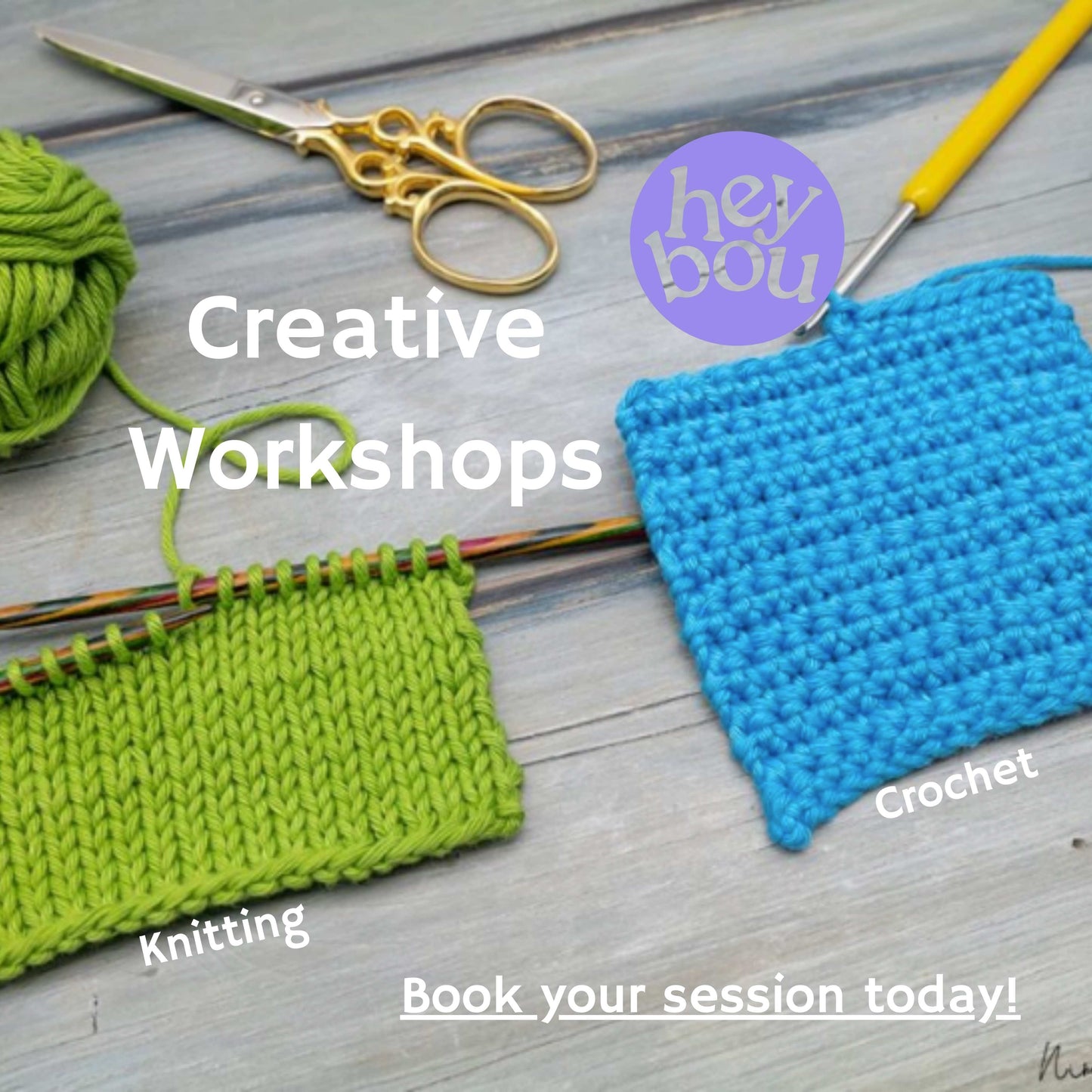 Beginner Crochet Workshop Hey Bou