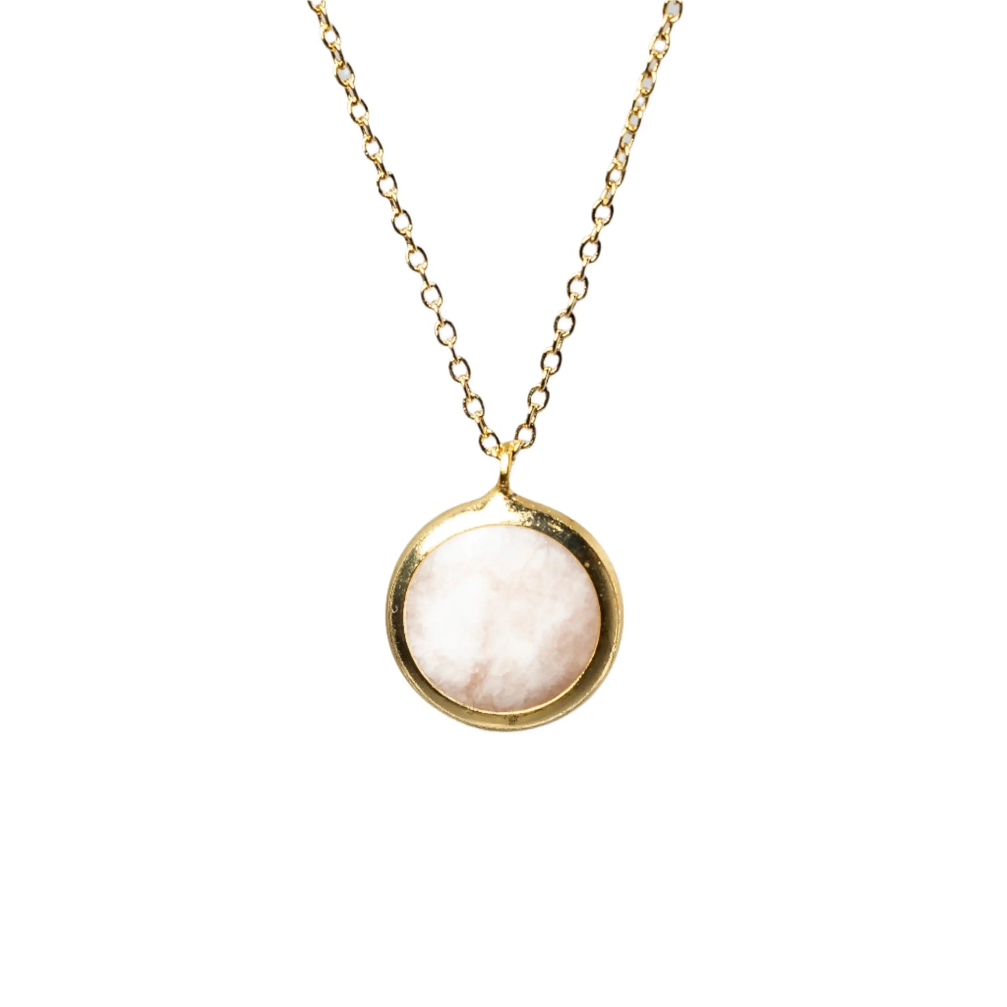 Gold Plated Classic Agate Necklaces Hey Bou
