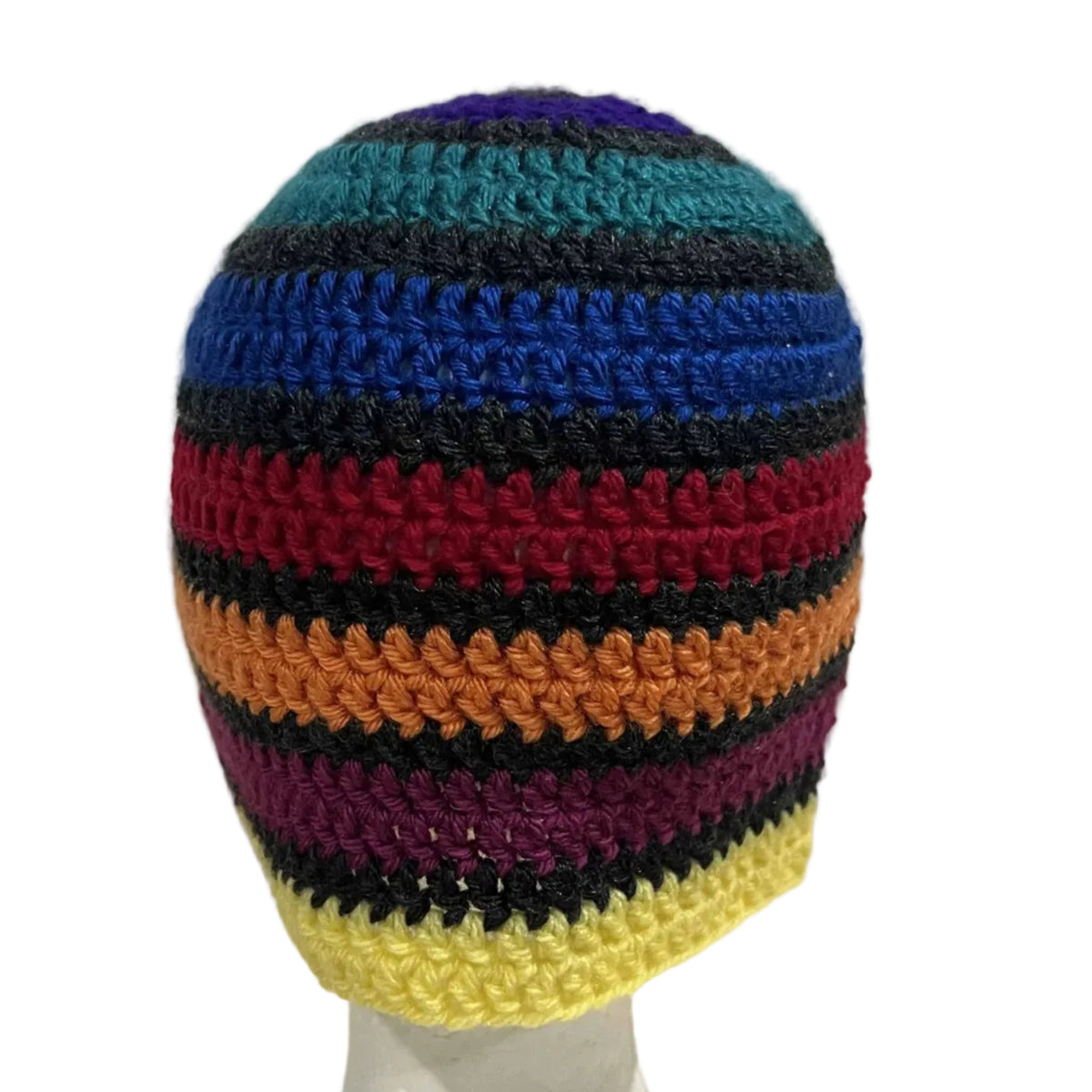 Striped Beanies Hey You