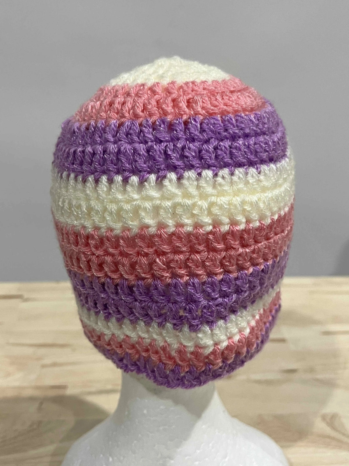 Striped Beanies Hey You