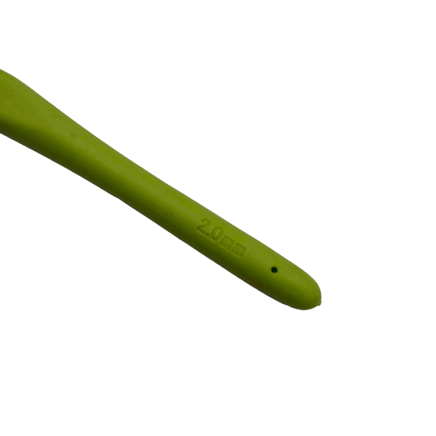 2mm Ergonomic Silicone Handle Aluminium Crochet Hook