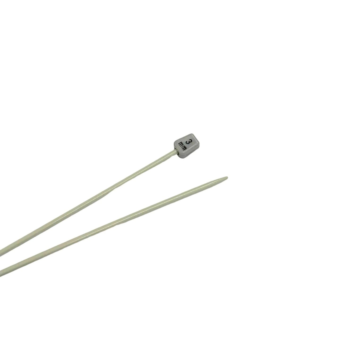 3mm Aluminium Knitting Needles, 35cm long