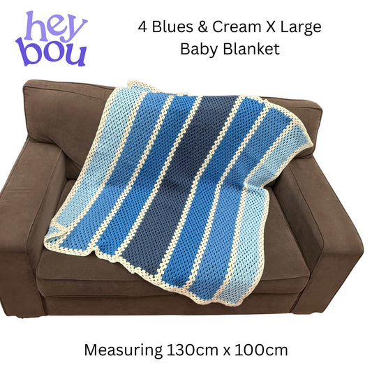 Handmade Crochet Baby Blankets