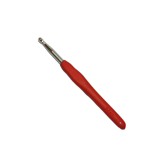 6mm Ergonomic Silicone Handle Aluminium Crochet Hook HeyBou
