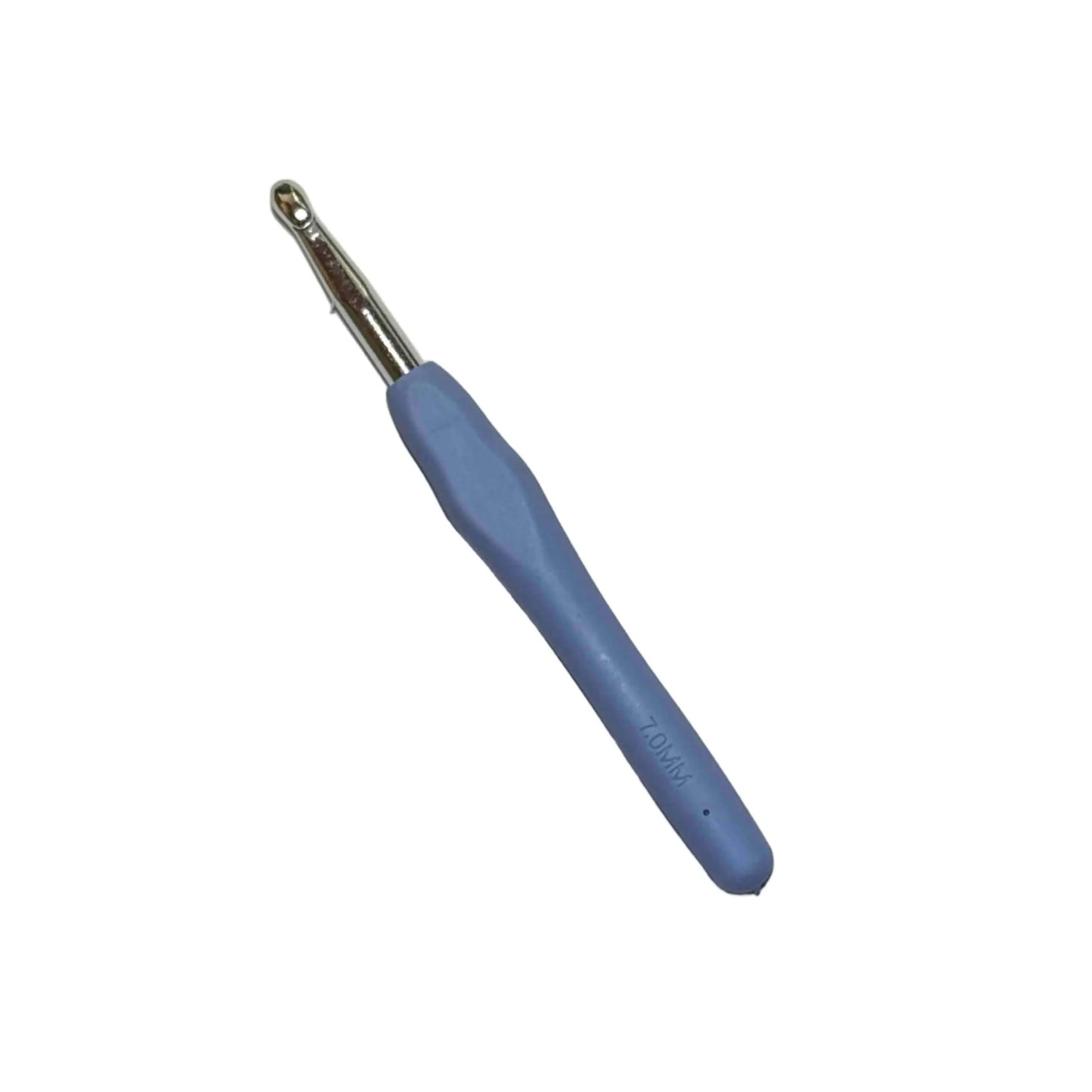 7mm Ergonomic Silicone Handle Aluminium Crochet Hook HeyBou