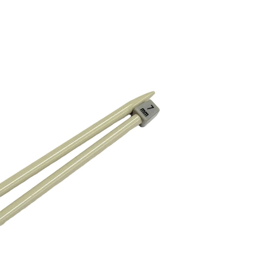 7mm Aluminium Knitting Needles, 35cm long