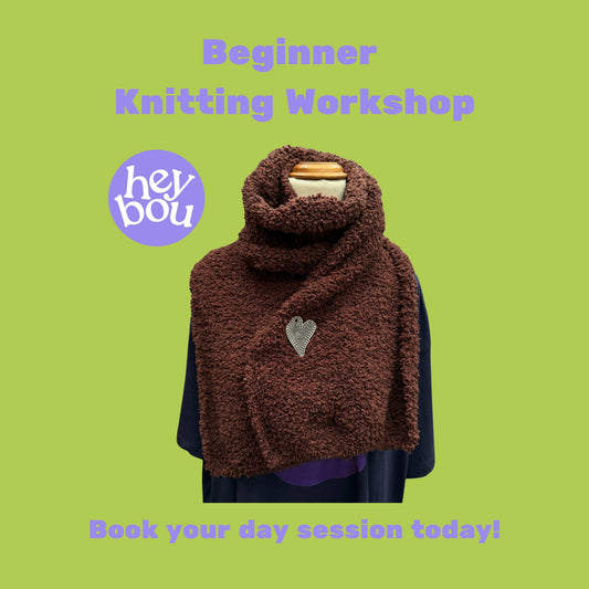 Beginner Knitting Workshop Hey Bou