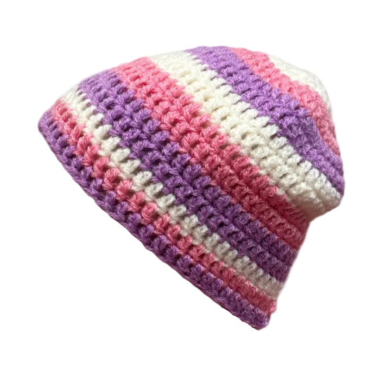 Cream Pink Purple Soft Adult 52-60cm H 21cm | Hey Bou