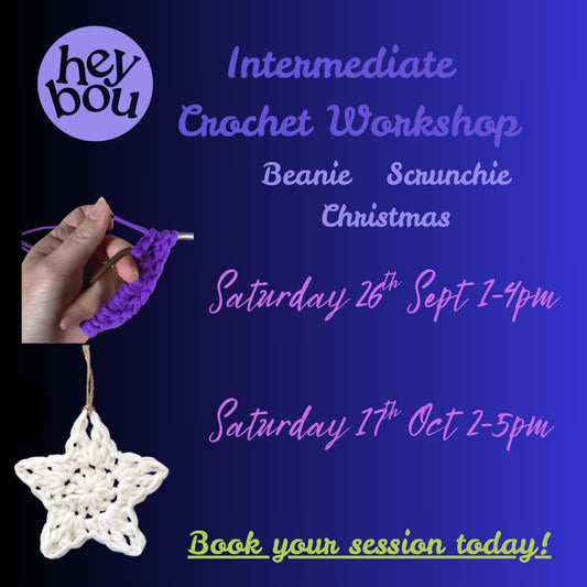 Intermediate Crochet Workshop