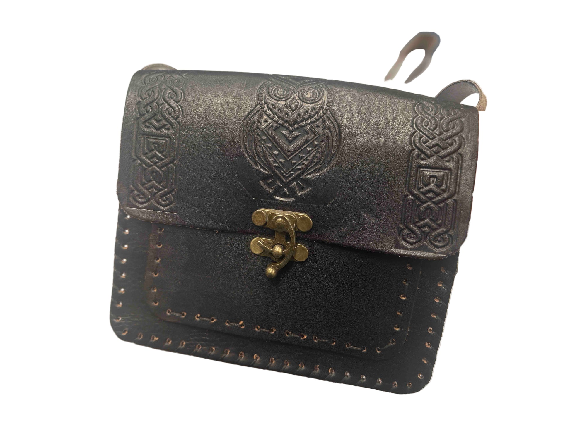 Brown Owl Design Leather Bag LAST ONE!! Hey Bou