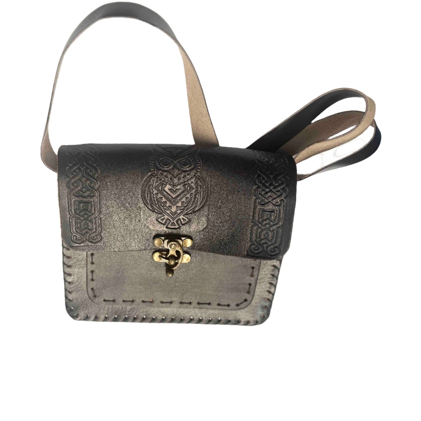 Brown Owl Design Leather Bag LAST ONE!! Hey Bou
