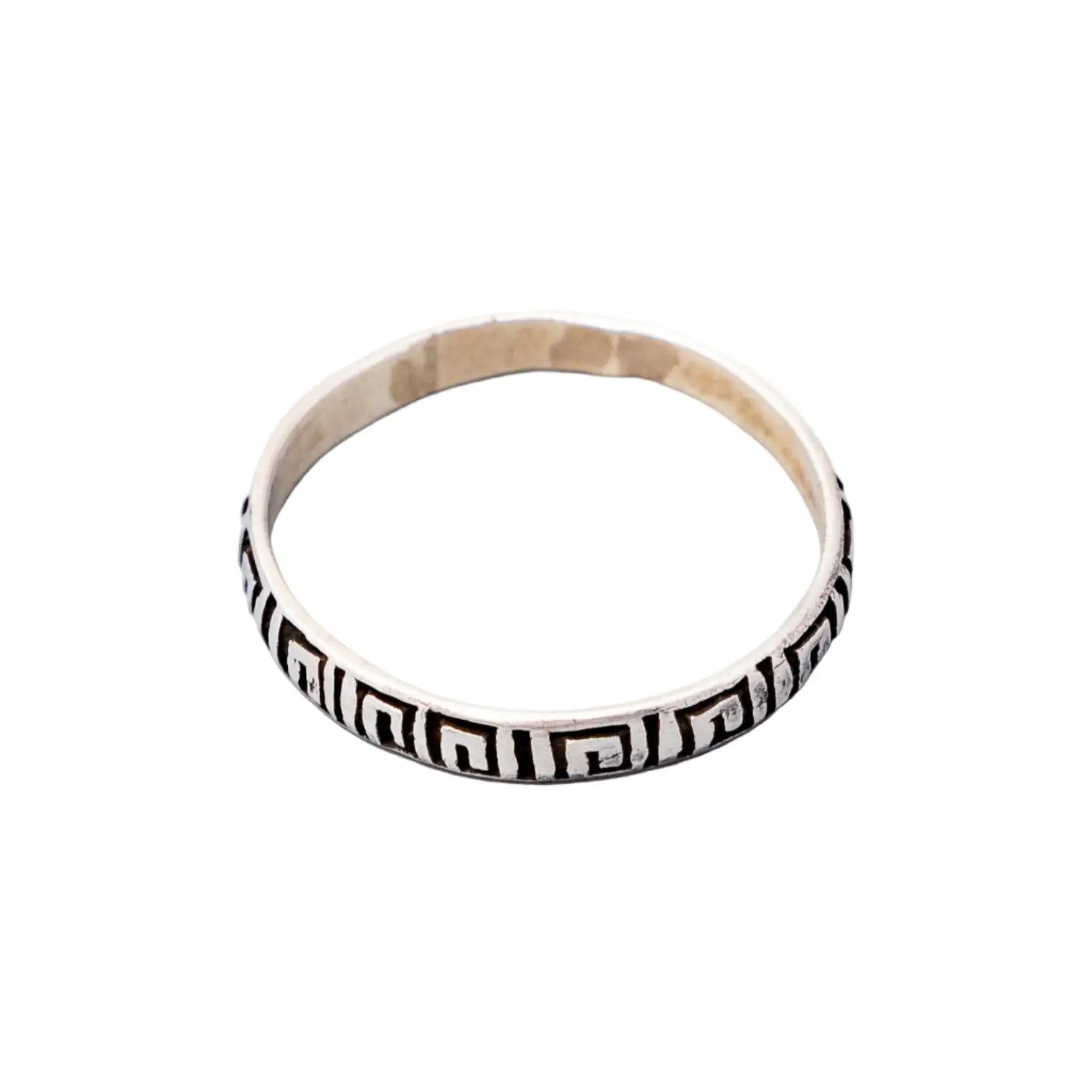 Roman 2 Sterling Silver Ring Hey Bou